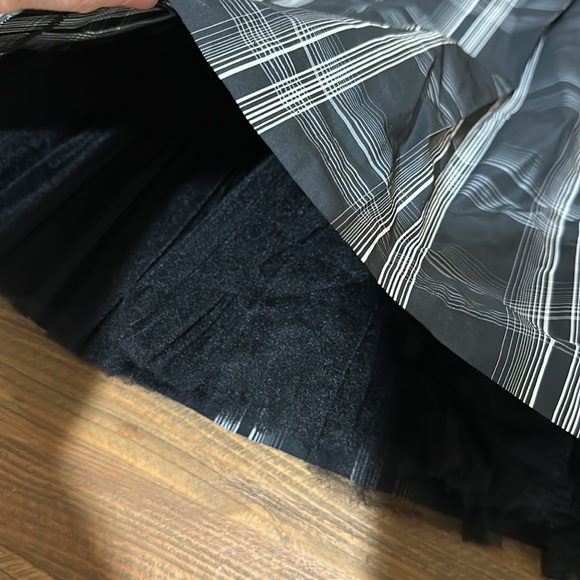 Portmans tartan skirt with tulle size 12 - Picture 3 of 7
